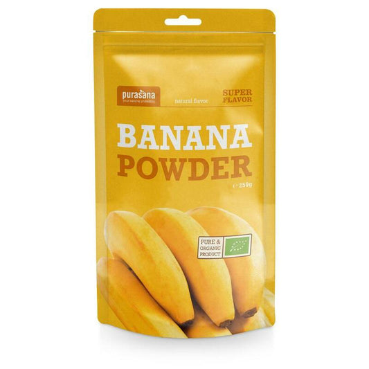 Purasana Bananen poeder bio 250g