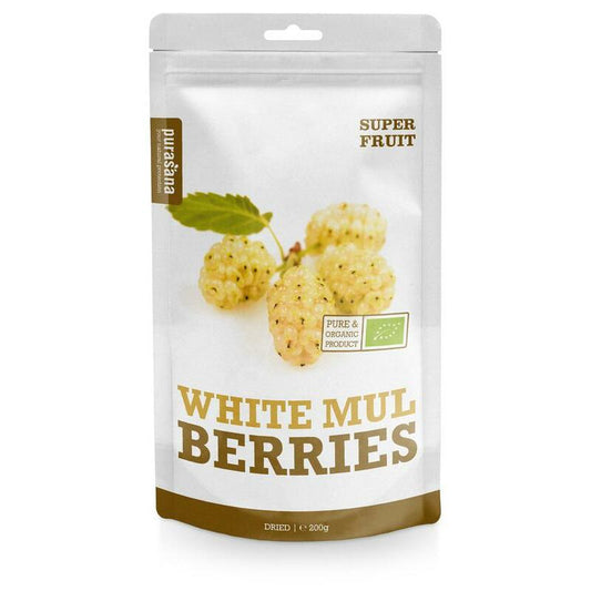 Purasana Witte moerbeien bio 200g
