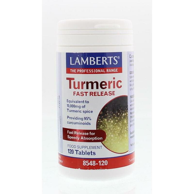 Lamberts Curcuma fast release (Turmeric) 120tb