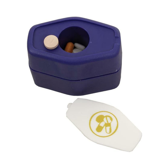 Able 2 Pillenvergruizer blauw 1st