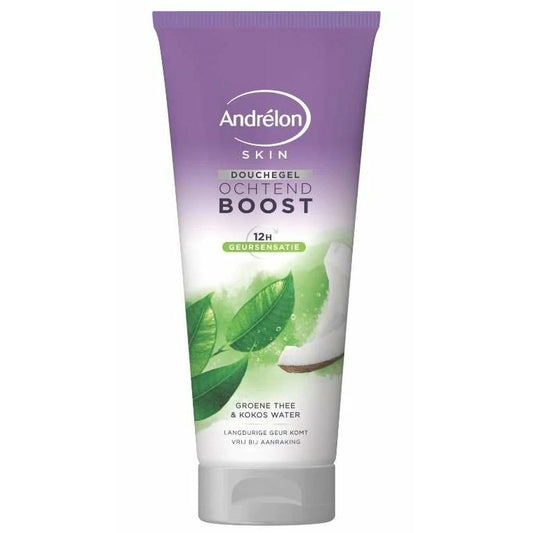 Andrelon Douche groene thee kokoswater 200ml