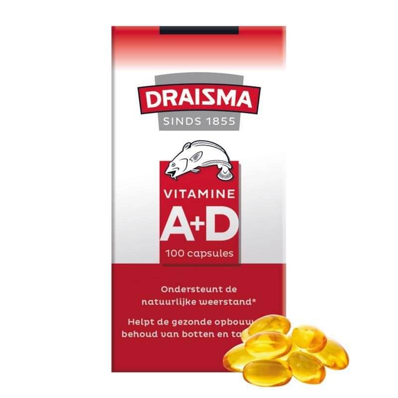 Draisma Vitamine A + D levertraan 100sft