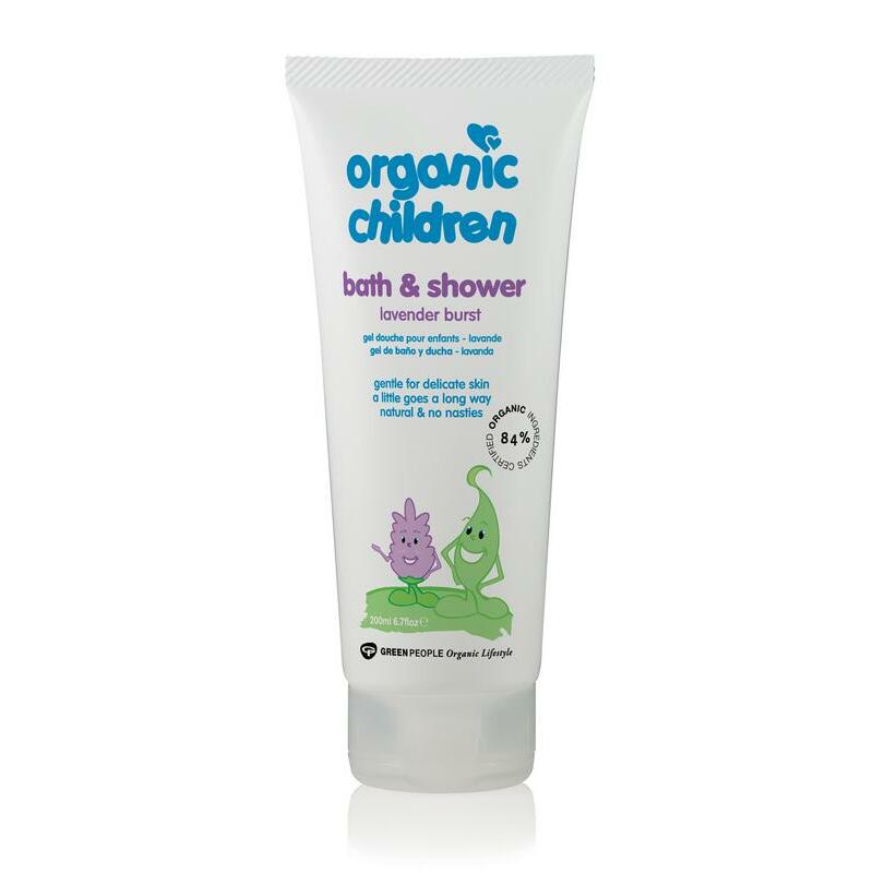 Green People Organic children bath & shower lavender burst 200ml