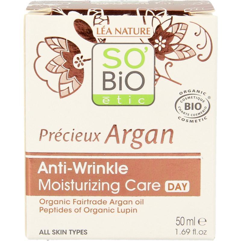 So Bio Etic Dagcreme moisturizing anti rimpel 50ml