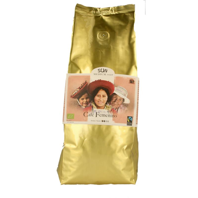SUN Femenino medium roast bio 1000g