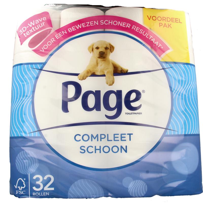 Page Toiletpapier origineel schoon 32st