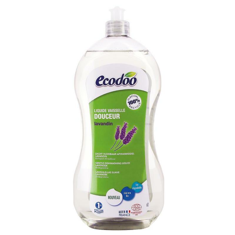 Ecodoo Afwasmiddel vloeibaar zacht lavandin bio 1000ml