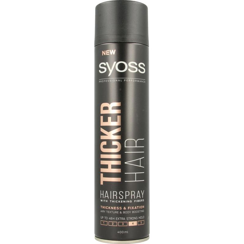 Syoss Hairspray thicker hair 400ml