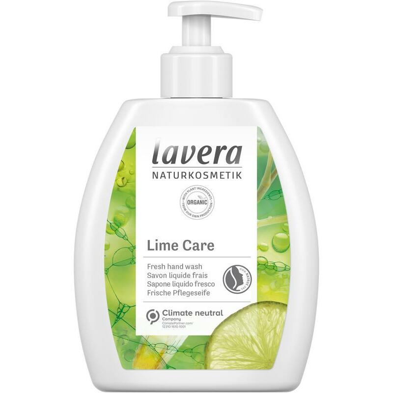 Lavera Handzeep / savon liquide Lime Care EN-FR-IT-DE 250ml