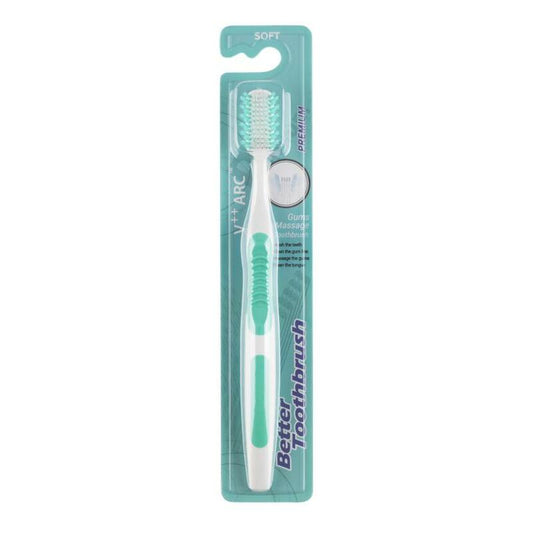 Bettertoothbrush Tandenborstel premium soft groen 1st