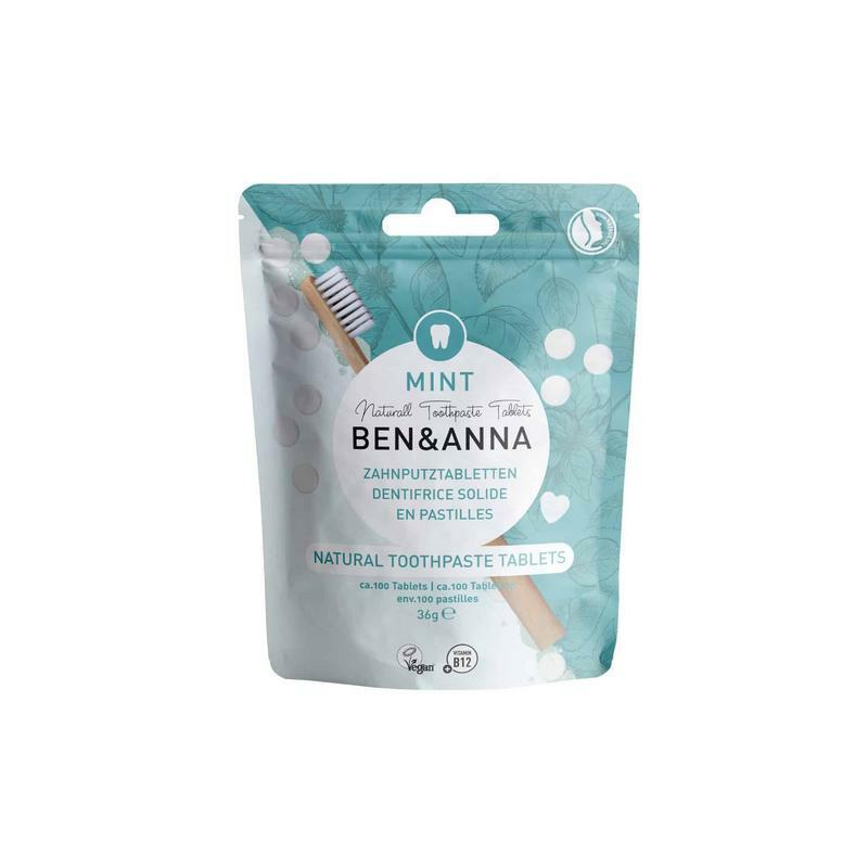 Ben & Anna Toothpaste tabletten zonder fluor 36g