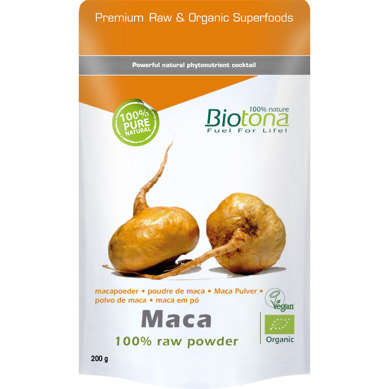 Biotona Maca raw powder bio 200g