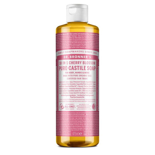 Dr Bronners Liquid soap cherry blossom 475ml