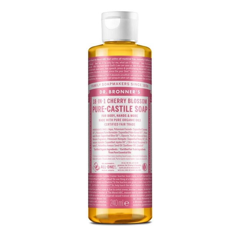 Dr Bronners Liquid soap cherry blossom 240ml