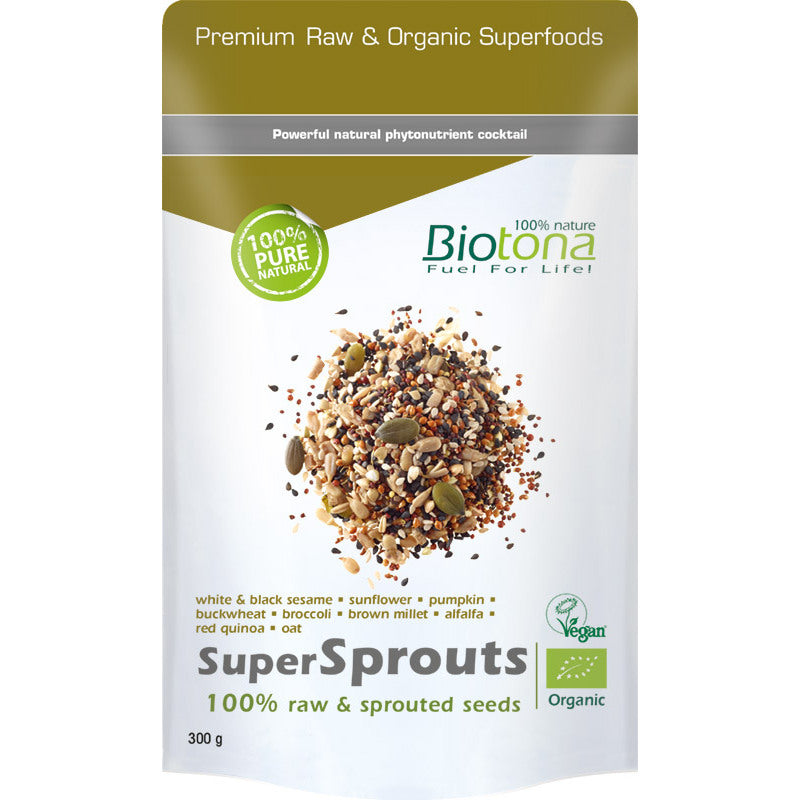Biotona Supersprouts raw seeds bio 300g