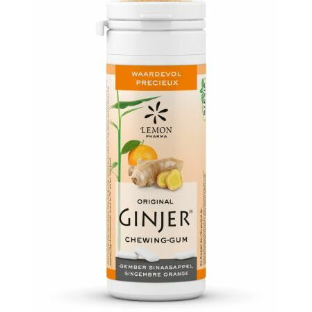 Lemon Pharma Ginjer original gember kauwgom 20st