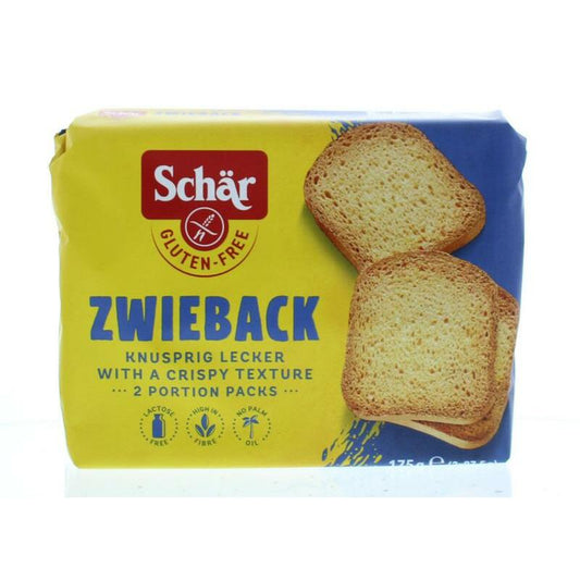 Dr Schar Zwieback (beschuitbrood) 175g
