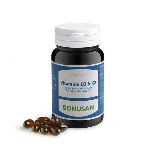 Bonusan Vitamine D3 & K2 60sft