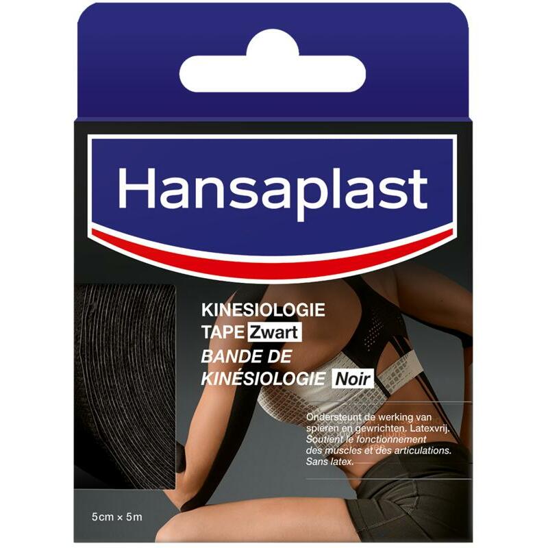 Hansaplast Kinesio tape zwart 1st