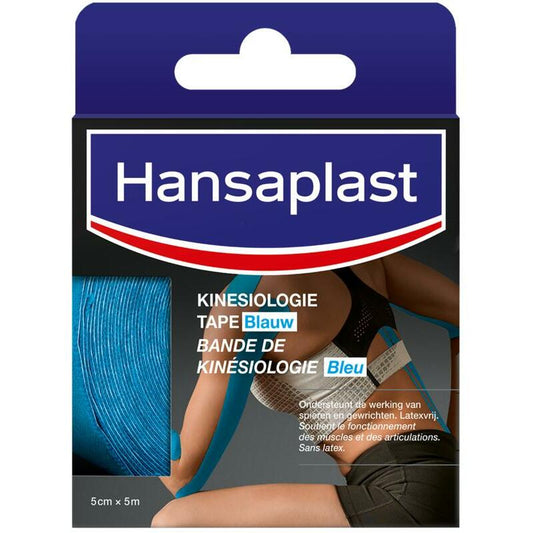 Hansaplast Kinesio tape blauw 1st