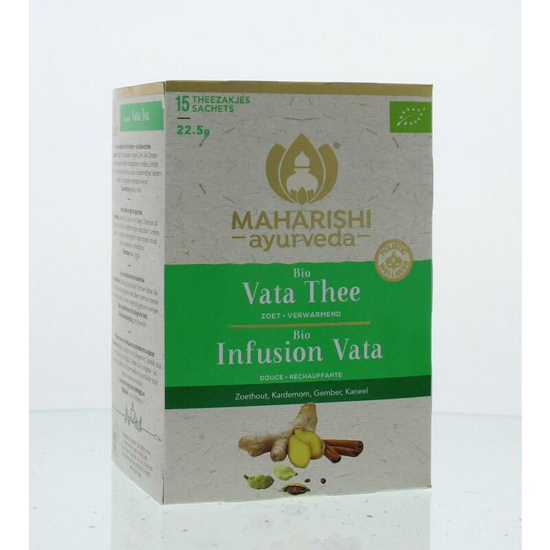 Maharishi Ayurv Vata theezakjes bio 15st
