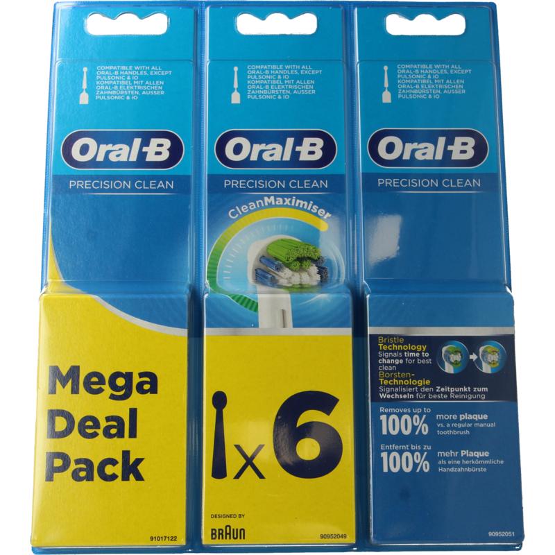 Oral B Opzetborstel precision clean 6st