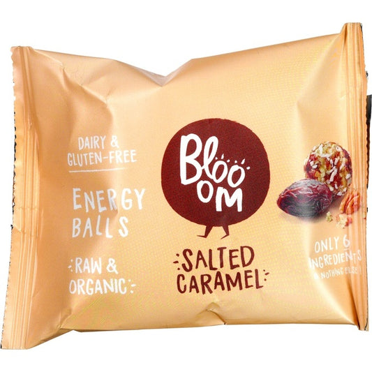 Blooom Energiebal zoute karamel bio 32g