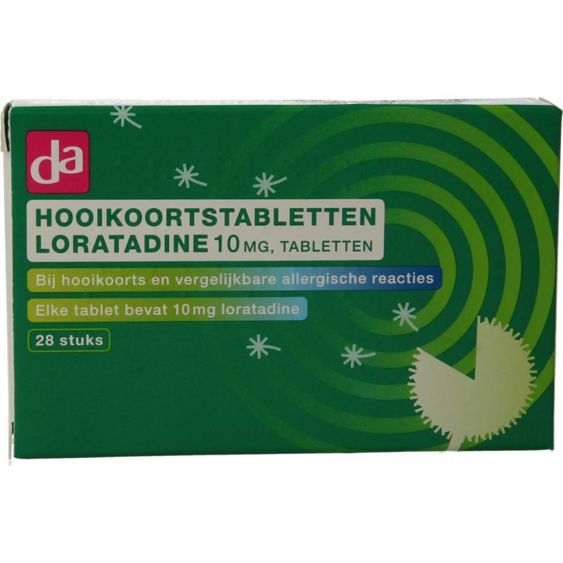 DA Hooikoortstablet loratadine 10 28tb