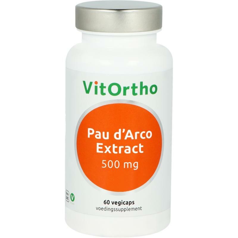 Vitortho Pau d'arco extract 500 mg 60vc