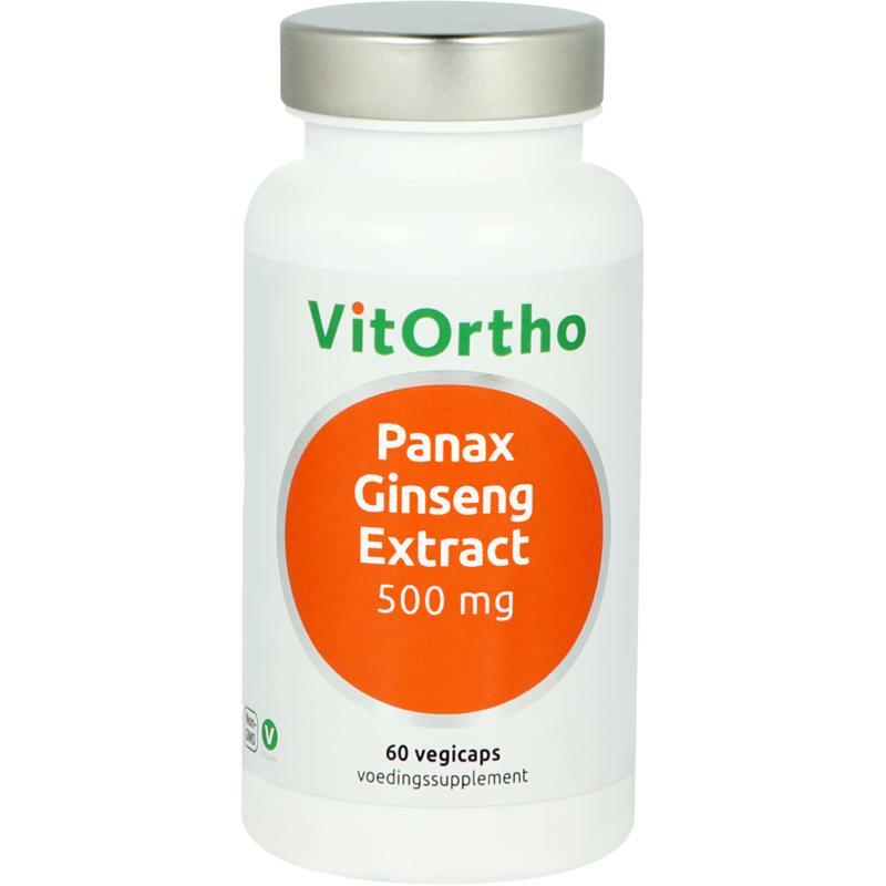 Vitortho Panax ginseng extract 500 mg 60vc