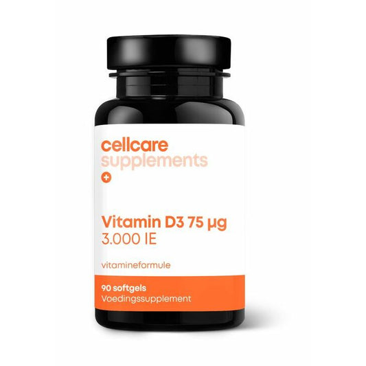 Cellcare Vitamine D3 75 mcg 3000IE 90sft