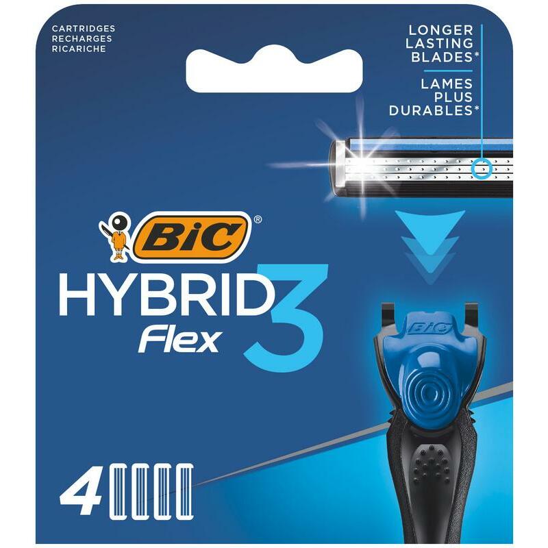 BIC Flex 3 hybrid shaver cartridges bl 4 4st