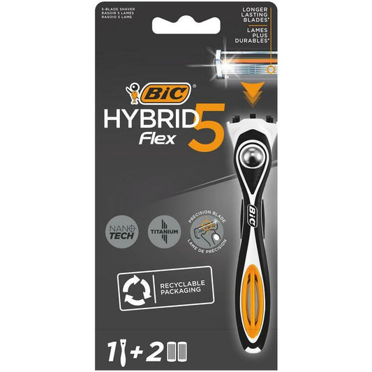 BIC Flex 5 hybrid shaver leaf bl 2 2st