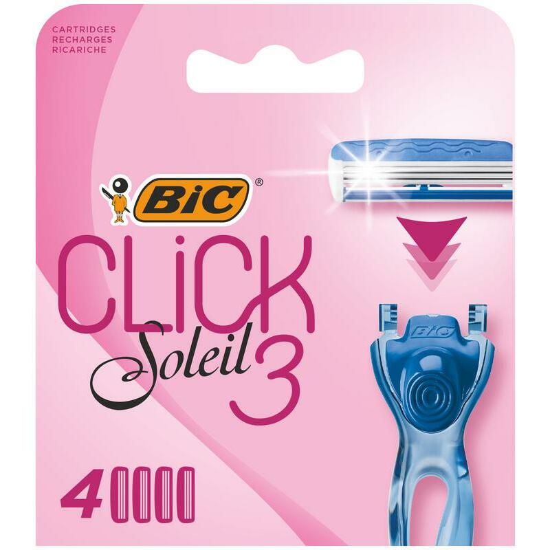 BIC Click 3 soleil shaver cartridges bl 4 4st
