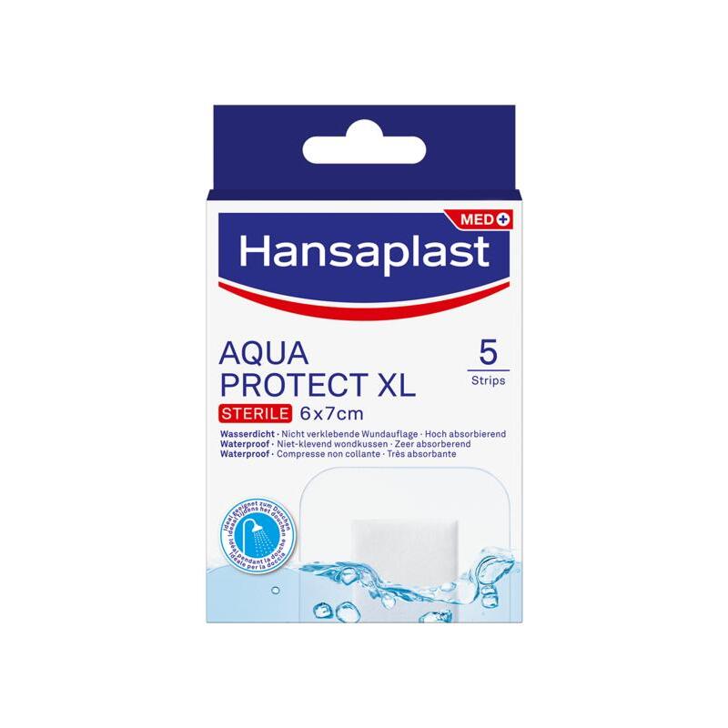 Hansaplast Aqua protect antibacterieel XL 5st