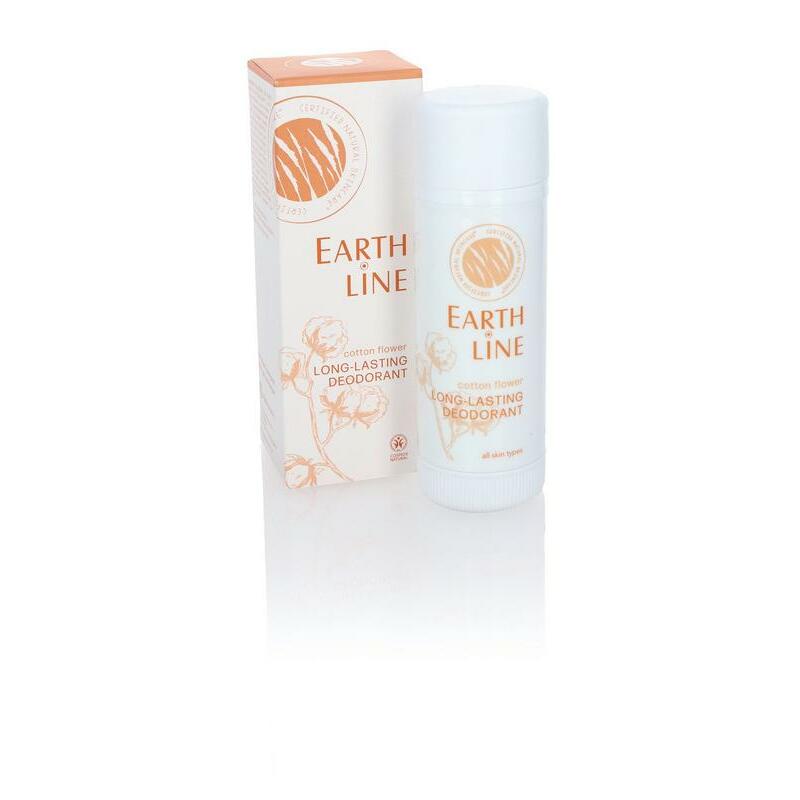 Earth-Line Long lasting deodorant cotton flower 50ml
