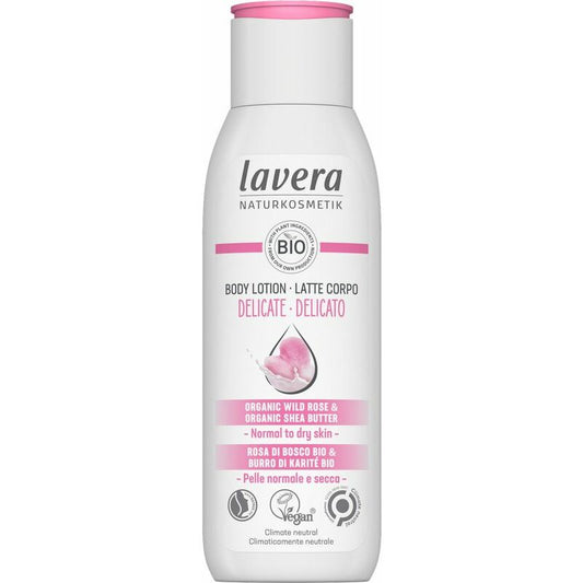 Lavera Bodylotion delicate EN-IT 200ml