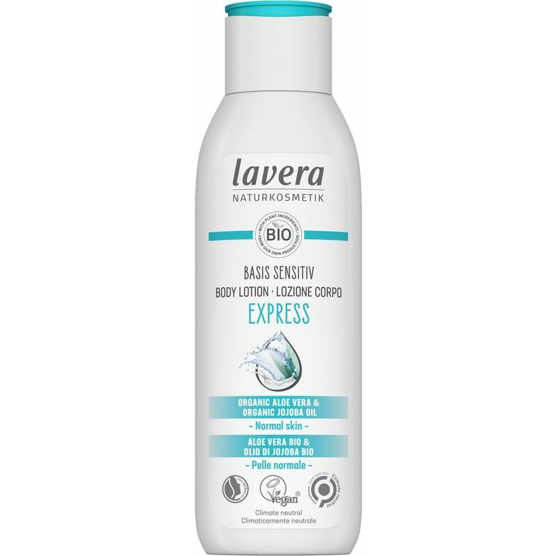 Lavera Basis Sensitiv bodylotion express bio EN-IT 250ml