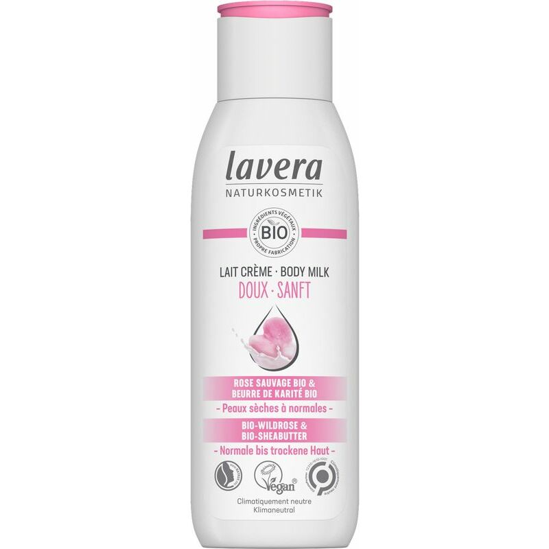 Lavera Bodylotion delicate / lait creme doux FR-DE 200ml