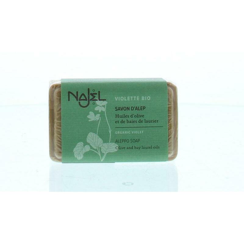 Najel Aleppo zeep olijf viooltjes 100g