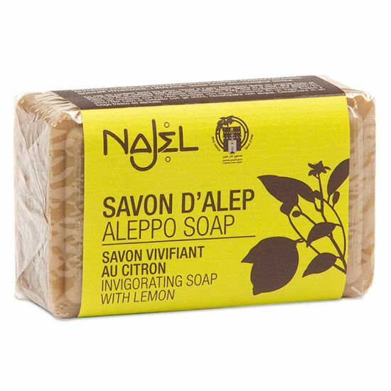 Najel Aleppo zeep olijf citroen limoen 100g