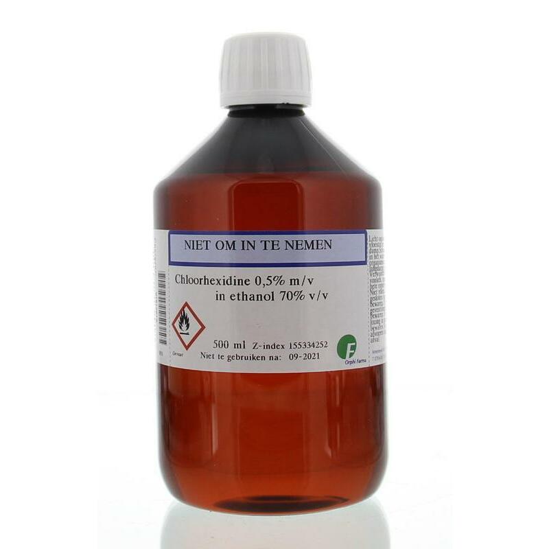 Orphi Chloorhexidine 0.5% in alcohol 70% 500ml