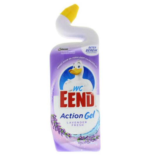 WC Eend Action gel lavendel fresh 750ml