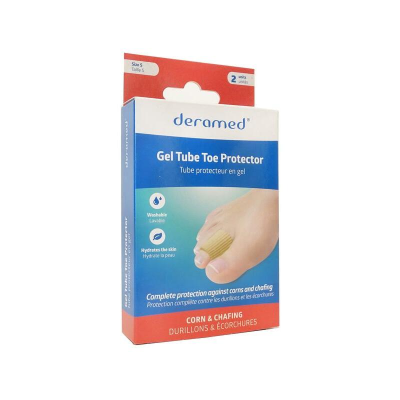 Deramed teenring gel geribbeld maat S 2st