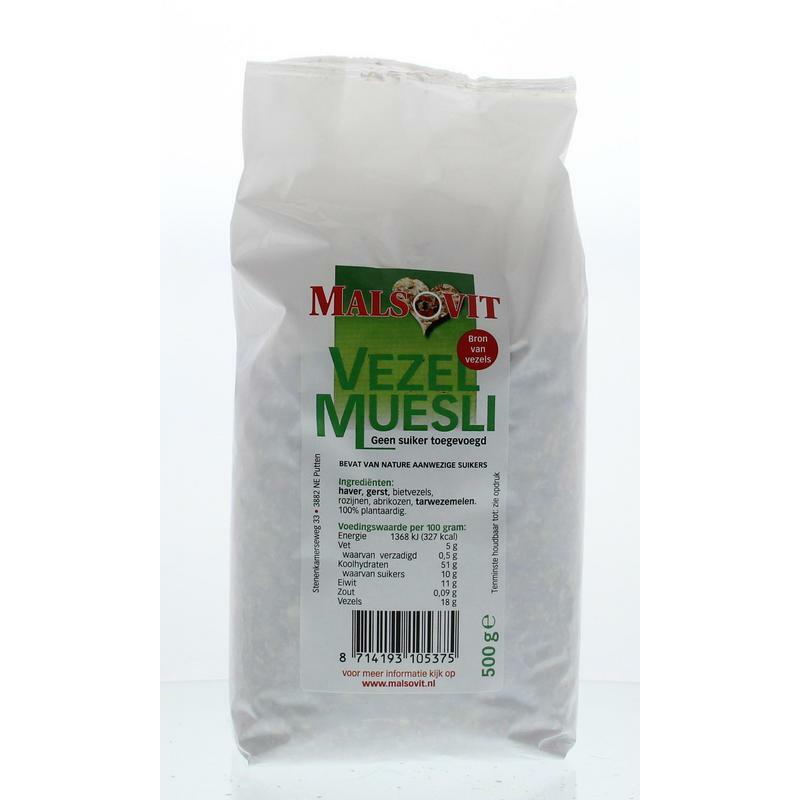 Bountiful Malsovit Vezelmuesli 500g