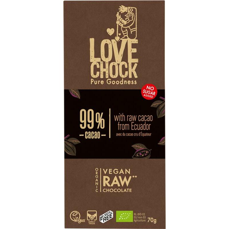 Lovechock Extreme dark 99% pure bio 70g