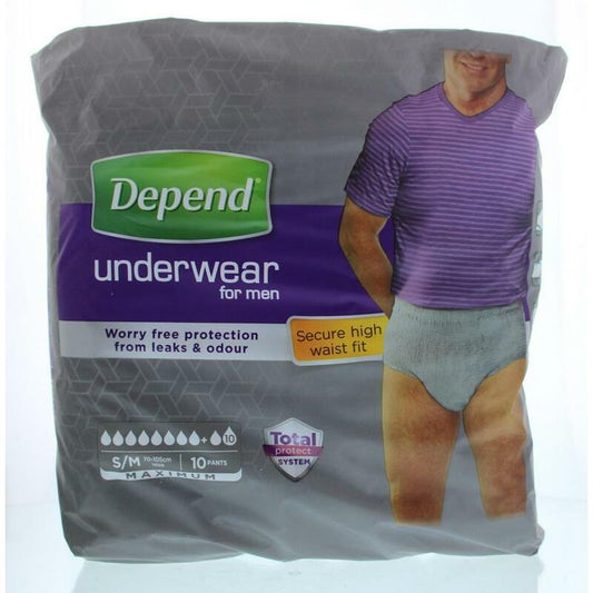 Depend Pants men max S/M 1959 10st