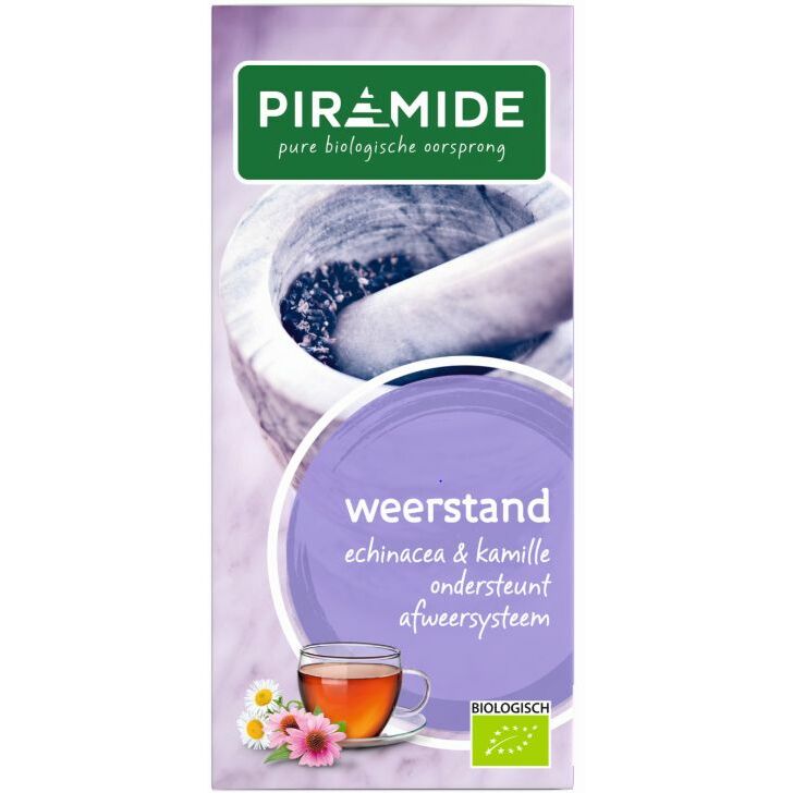 Piramide Weerstand thee eko bio 20st