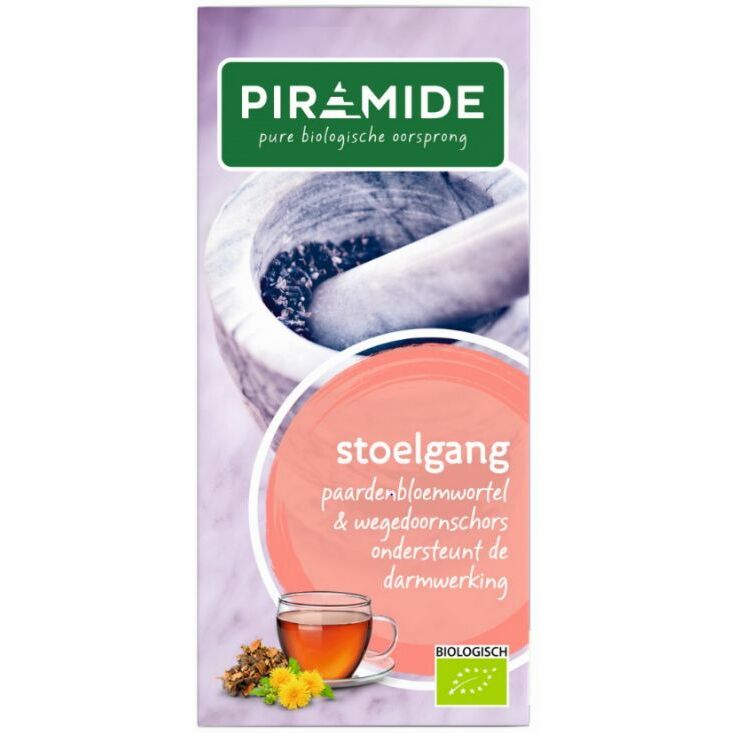 Piramide Stoelgang thee eko bio 20st