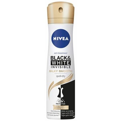 Nivea Deodorant black & white silky smooth spray 150ml